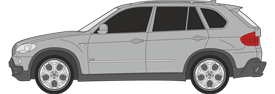 SUV autó fóliázás ikon