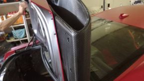 Autófóliázás Nissan GTR R35 összeszerelése 2