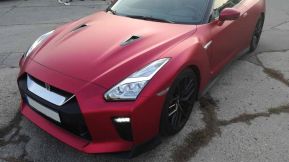 Autófóliázás Nissan GTR R35 referenciafotó 1