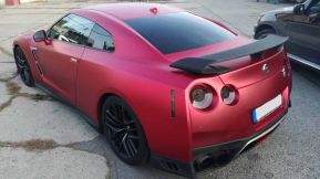 Autófóliázás Nissan GTR R35 referenciafotó 3