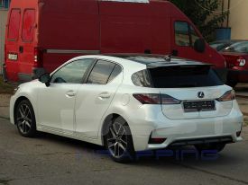 Lexus CT 200H autófóliázás: Avery Gloss pearl white cb1610002 autó fóliával és 3M kavicsfelverődés elleni autó fóliával 09