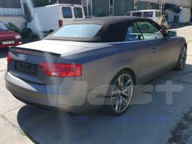 Audi A5 autófóliázás: Avery matte metallic charcoal as9130001 autó fóliával 7