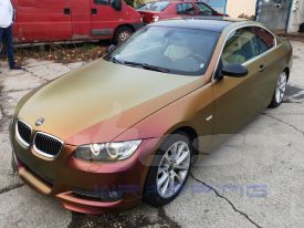 BMW 535D autófóliázás: Avery Satin Rising Sun BG7580001 autó fóliával 3