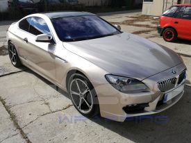 autófóliázás bmw 640i m ac schnitzer prior design TeckWrap Platinum Beige SCH14 autófóliával 1