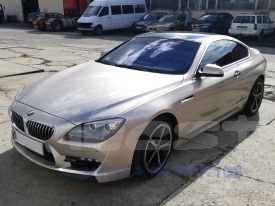 autófóliázás bmw 640i m ac schnitzer prior design TeckWrap Platinum Beige SCH14 autófóliával 3