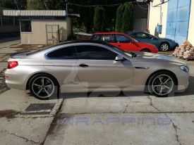 autófóliázás bmw 640i m ac schnitzer prior design TeckWrap Platinum Beige SCH14 autófóliával 4