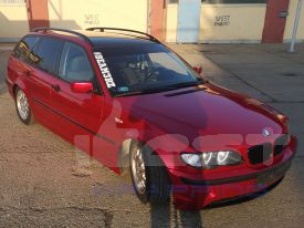 BMW E46 Kombi autófóliázás: Teckwrap True Blood Gal 01 autó fóliával 01