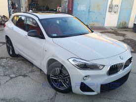 BMW X2 2019 autófóliázás: Avery Gloss grey cb1550001 autó fóliázás1