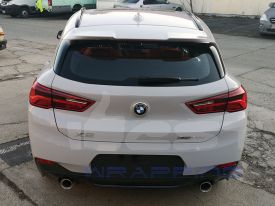 BMW X2 2019 autófóliázás: Avery Gloss grey cb1550001 autó fóliázás 8