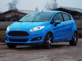 Ford Fiesta autófóliázás: KPMF marine k88069 autó fóliával 3
