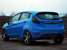Ford Fiesta autófóliázás: KPMF marine k88069 autó fóliával 9