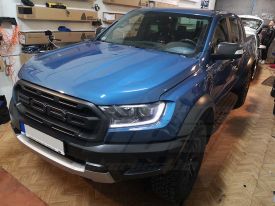 Ford Ranger Raptor autófóliázás: KPMF k88001 transparent autó fóliával 5