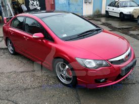 Honda Civic autófóliázás: TeckWrap True Blood GAL01 autó fóliával 1