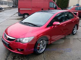 Honda Civic autófóliázás: TeckWrap True Blood GAL01 autó fóliával 3