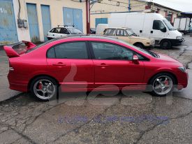 Honda Civic autófóliázás: TeckWrap True Blood GAL01 autó fóliával 4