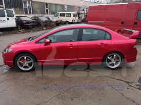 Honda Civic autófóliázás: TeckWrap True Blood GAL01 autó fóliával 6