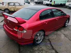 Honda Civic autófóliázás: TeckWrap True Blood GAL01 autó fóliával 7
