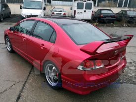 Honda Civic autófóliázás: TeckWrap True Blood GAL01 autó fóliával 9