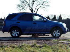 Kia Sorrento autófóliázás: Avery matte metallic blue as9080001 autofoliaval autó fóliával 4
