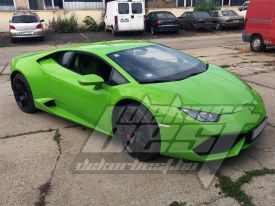 Lamborghini Huracan autófóliázás: 3M venture shield kavicsfelverődés elleni autó fóliával 1
