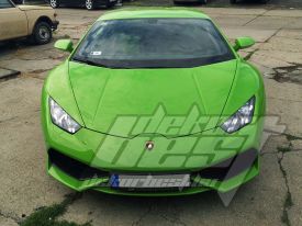 Lamborghini Huracan autófóliázás: 3M venture shield kavicsfelverődés elleni autó fóliával 2