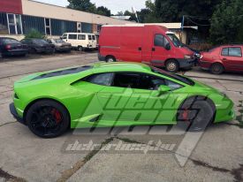 Lamborghini Huracan autófóliázás: 3M venture shield kavicsfelverődés elleni autó fóliával 4