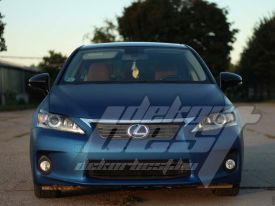 Lexus Ct 200H autófóliázás: Avery matte metallic blue as9080001 autó fóliával 2