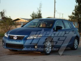 Lexus Ct 200H autófóliázás: Avery matte metallic blue as9080001 autó fóliával 3