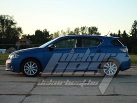 Lexus Ct 200H autófóliázás: Avery matte metallic blue as9080001 autó fóliával 6