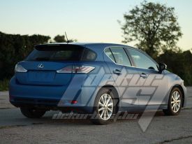 Lexus Ct 200H autófóliázás: Avery matte metallic blue as9080001 autó fóliával 7