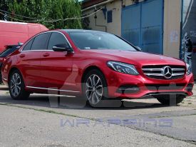 Mercedes C200 autófóliázás: Teckwrap True Blood Gal 01 autó fóliával 1