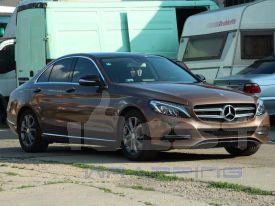 Mercedes C220 autófóliázás: Avery gloss metallic brown cb1630001 autó fóliával 1