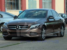 Mercedes C220 autófóliázás: Avery gloss metallic brown cb1630001 autó fóliával 3