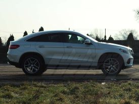 Mercedes GLE autófóliázás: Avery pearl white cb1610002 autó fóliával 4