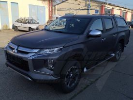 Mitsubishi L200 autófóliázás: Avery matte metallic charcoal as9130001 autó fóliával 3