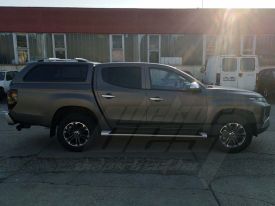 Mitsubishi L200 autófóliázás: Avery matte metallic charcoal as9130001 autó fóliával 4