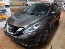 Nissan Murano autófóliázás: Avery frozen bronze autó fóliával 5