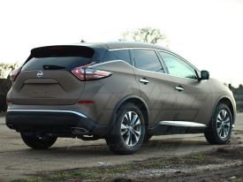 Nissan Murano autófóliázás: Avery frozen bronze autó fóliával 7