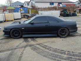 Nissan Skyline R33 autófóliázás: TeckWrap autó fóliával 6