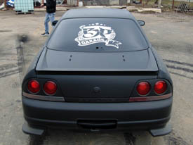 Nissan Skyline R33 autófóliázás: TeckWrap autó fóliával 8