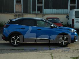 Peugeot 3008 autófóliázás: Avery diamond blue bd2890001 autó fóliával 4