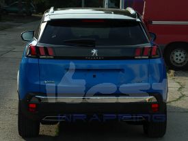 Peugeot 3008 autófóliázás: Avery diamond blue bd2890001 autó fóliával 8