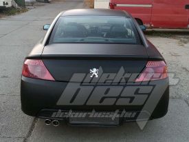 Peugeot 407 Kombi autófóliázás: Teckwrap Black CM01 autó fóliával 8