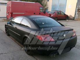 Peugeot 407 Kombi autófóliázás: Teckwrap Black CM01 autó fóliával 9