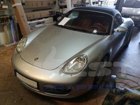 Porsche Boxter autófóliázás: Avery gloss light blue cb1510001 autó fóliával 05