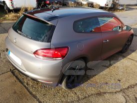 Volkswagen Scirocco autófóliázás: matte metallic charcoal as9130001 autó fóliával 7