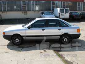 Audi 80S autófóliázás: Avery metál ezüst autó fóliával 6