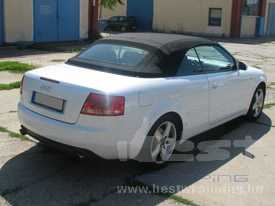 Audi A4 Cabriolet autófóliázás: Avery Supreme Diamond White autó fóliával 07