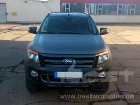 Ford Ranger Wildtruk 2014 fóliázás: matt grafit szürke autó fóliázás 2