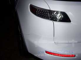 Infiniti FX35 matt fehér autófóliázás